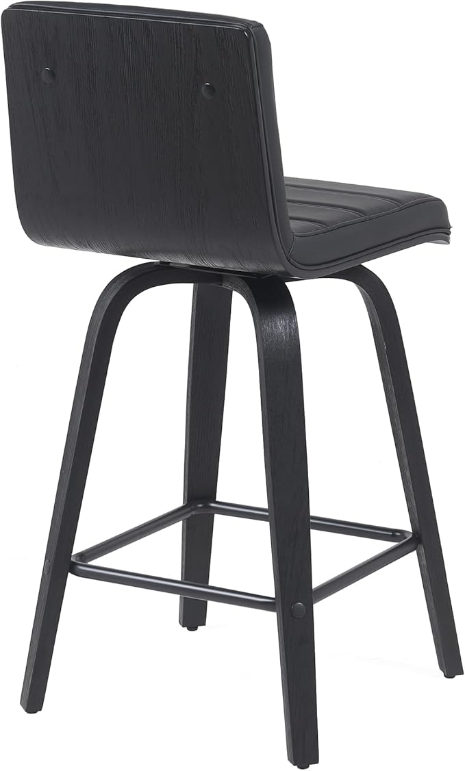 Vienna Modern Counter Height Swivel Bar Stool - Image 4