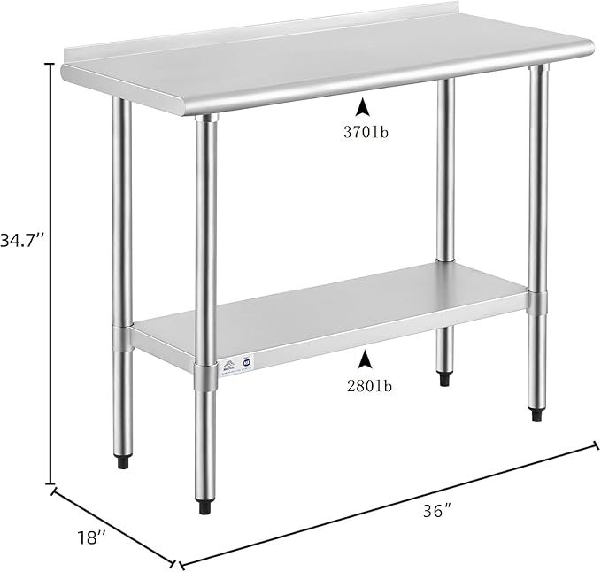 ROCKPOINT Stainless Steel Table - Image 2