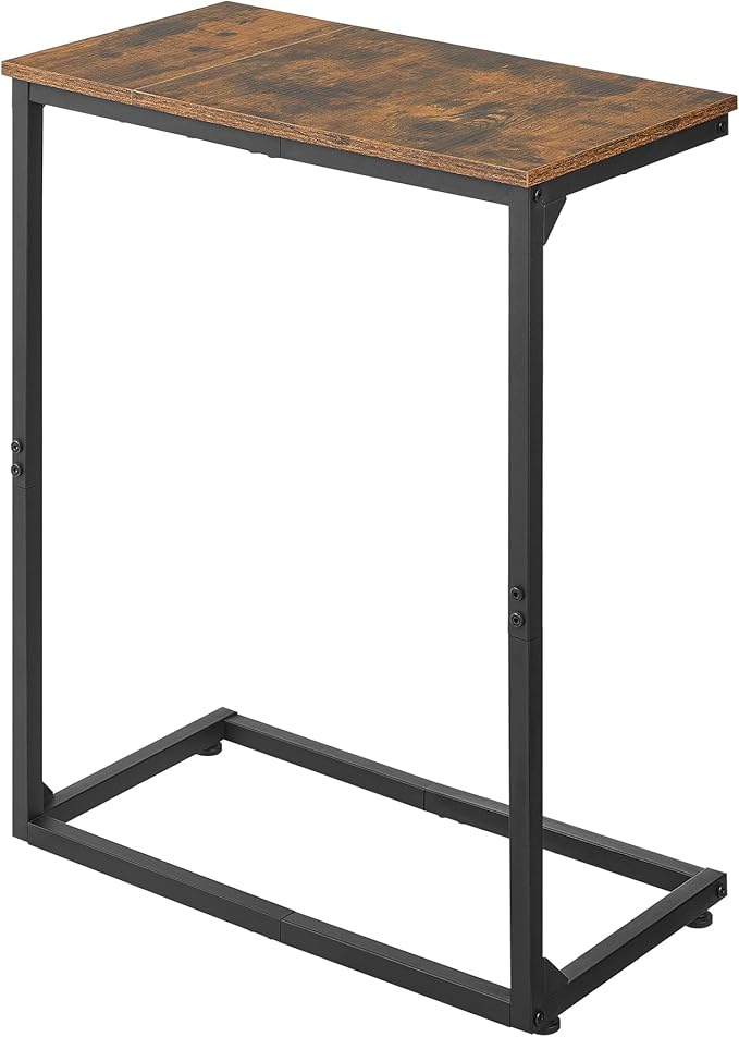 C Shape End Table, Large Surface Couch Table, C Table Sofa Side End Table by Unknown