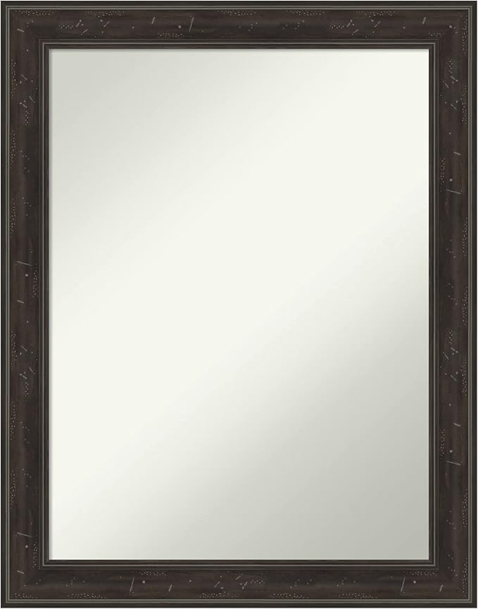 Amanti Art Brown Bathroom Mirror by AmantiArt