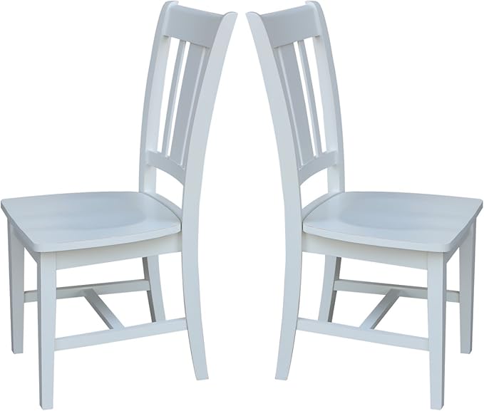 IC INTERNATIONAL CONCEPTS San Remo Splatback Chair, Elegant Dining Room - Image 7