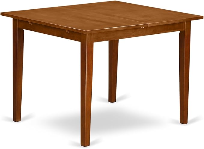 East West Furniture MILA3-SBR-C 3 Piece Dining Room Table Set Contains a - Image 3