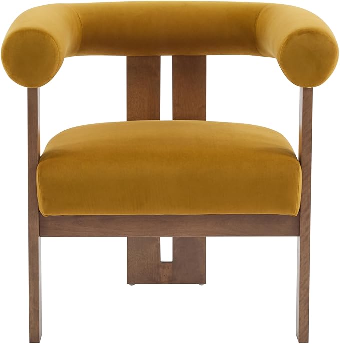 Christopher Knight Home Linton Modern Velvet Upholstered Accent Chair, Living - Image 2