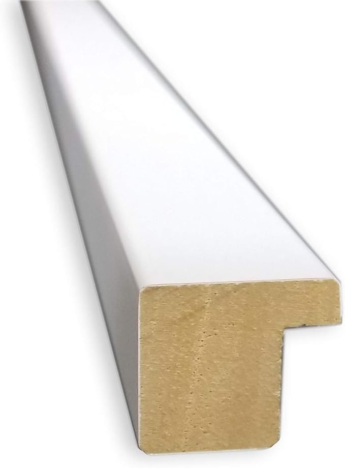Amanti Art White Bathroom Mirror - Image 2