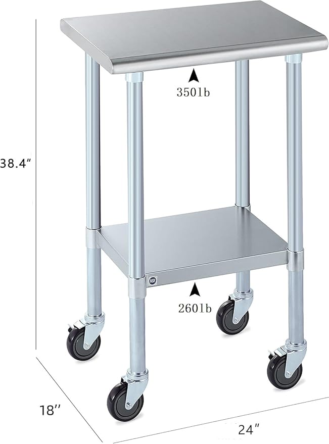 ROCKPOINT Stainless Steel Table - Image 3