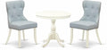 East West Furniture AMSI3-LWH-15 3 Piece Dining Table Set by EastWestFurniture