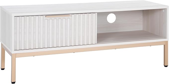 SAFAVIEH Lylia TV Stand for up to 55" Flatscreen – White - Image 7