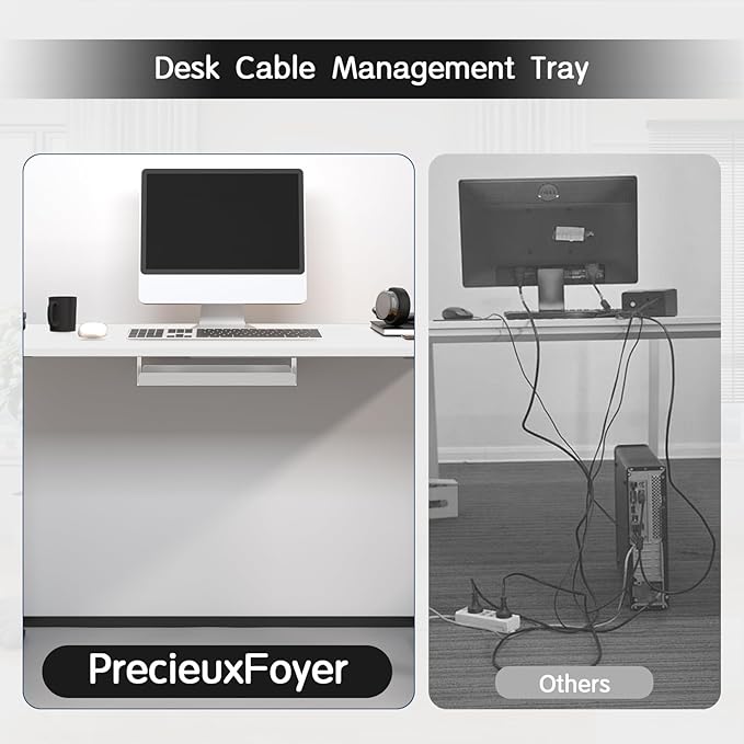 Dual Motor Standing Desk Frame, Electric Adjustable Legs - Image 5