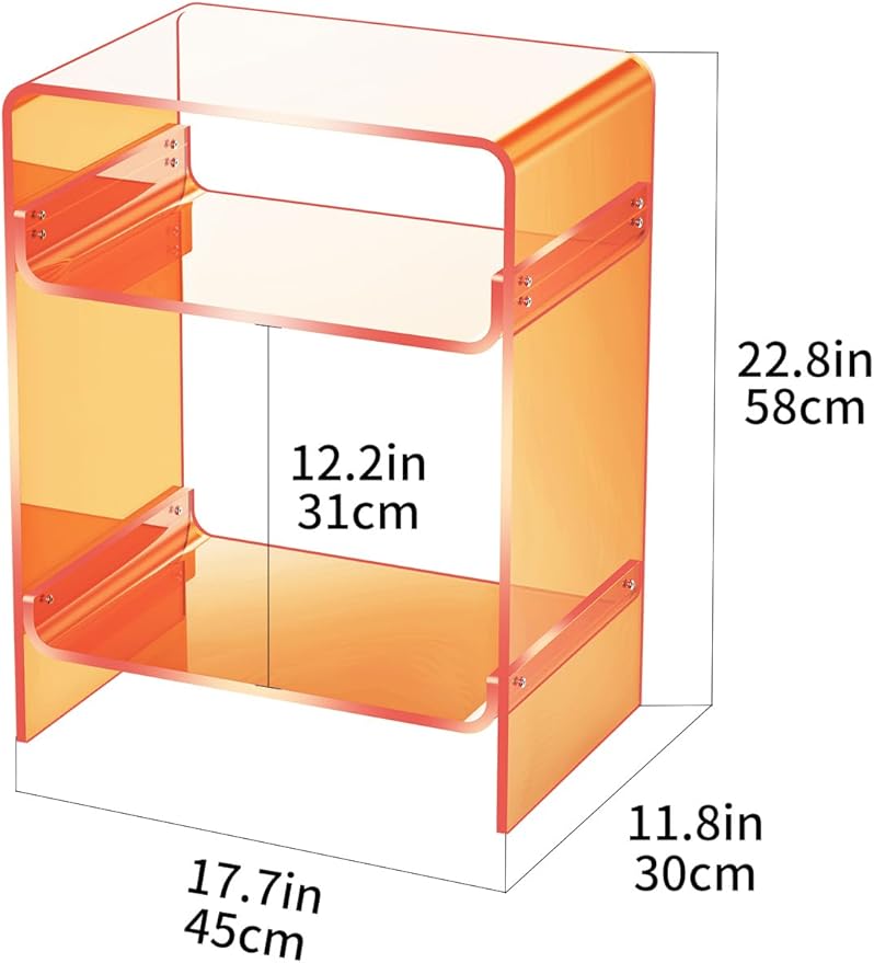 Acrylic Record Player Table - Image 3
