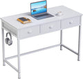 Furologee White Small Computer Desk by Furologee