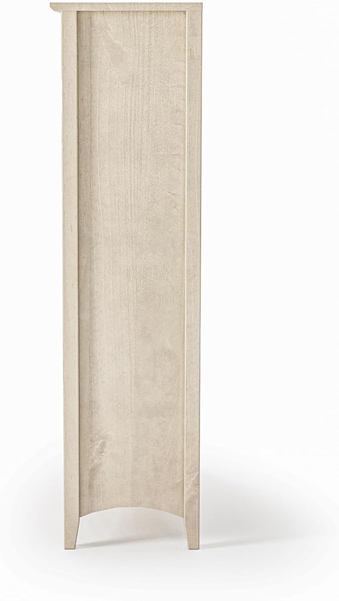 Camaflexi Shaker Style 4 Shelf Bookcase/Solid Wood / 48" High/Adjustable - Image 6
