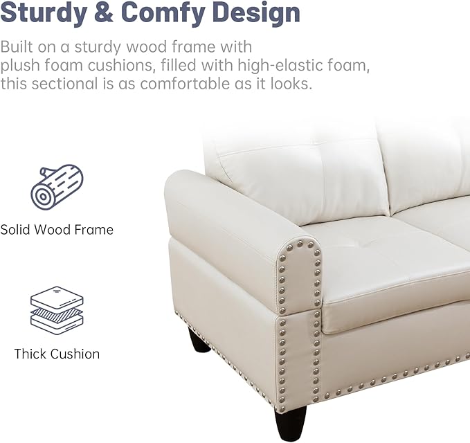 L Shaped Modular Sectional Sofa - Image 3