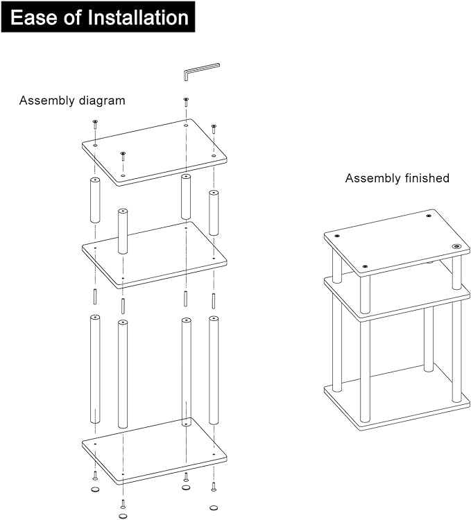 Clear Acrylic Side Table Nightstand, Modern End Table, Coffee Table - Image 7