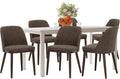 COLAMY 60 Inch Rectangular Kitchen Dining Table by COLAMYINC