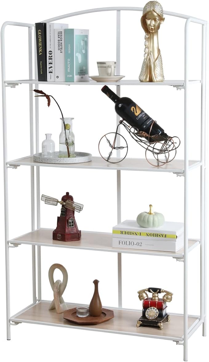 Crofy No Assembly Folding Bookshelf - Image 7