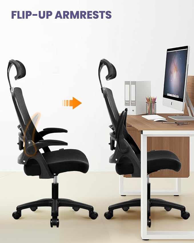 NEO CHAIR Ergonomic Adjustable Home Office Desk Chair High Back Computer Gaming - Image 6