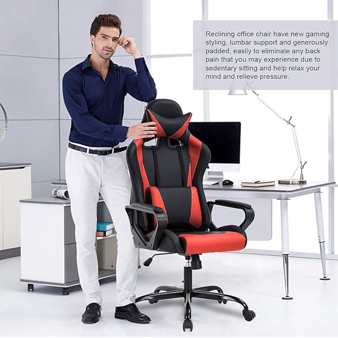 BestOffice Computer Executive Desk Office Chair - Image 6