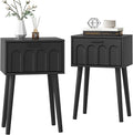 LAATOOREE Nightstand Set of 2, Small Bed Side Table by LAATOOREE