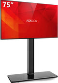 Swivel TV Floor Stand for 43-75 Inches TVs, 10 Level Height Adjustable Corner by Aokcostvstand