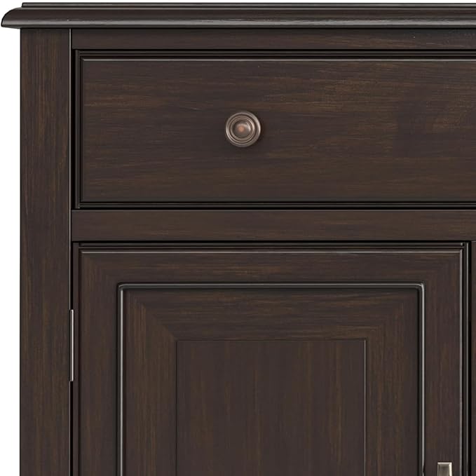SIMPLIHOME Connaught SOLID WOOD 67 inch Wide Traditional Large Sideboard Buffet - Image 11