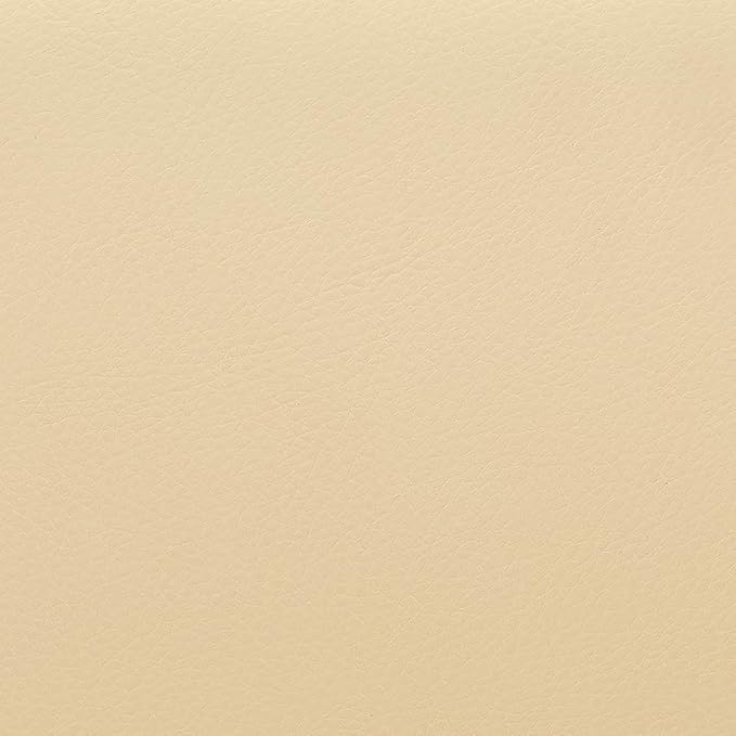 Armen Living Shelly 26" Counter Height Swivel Cream Faux Leather and Walnut - Image 11