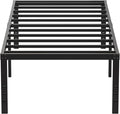 EMODA 20 Inch Twin Bed Frame No Box Spring Needed, Heavy Duty Tall Metal Twin by EMODA