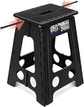 Delxo Folding Step Stool 17.5 Inch Non-Slip Foldable Stools Up to 300 LBS by Delxo