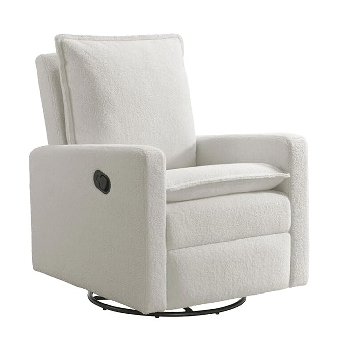 Oxford Baby Uptown Upholstered Swivel Glider and Recliner Nursery Chair by OxfordBaby