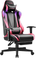 GTRACING Gaming Chair with Footrest, Ergonomic Computer Game Desk Chair by GtracingDirect