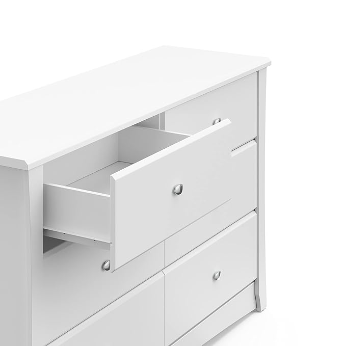 Storkcraft Crescent 6 Drawer Double Dresser – GREENGUARD Gold Certified - Image 15