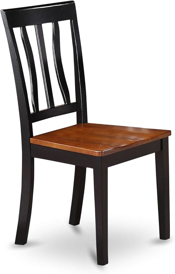 East West Furniture NDAN5-BCH-W 5 Piece Kitchen Table Set - Image 9