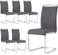 Dining Chairs Set, Kitchen Modern Metal Chairs by Gopop
