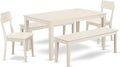 East West Furniture CAAD5C-LWH-LC 5 Piece Kitchen Table Set by EastWestFurniture