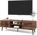 HAIOOU Mid Century Modern TV Stand, Small Entertainment Center Media Console by HAIOOU