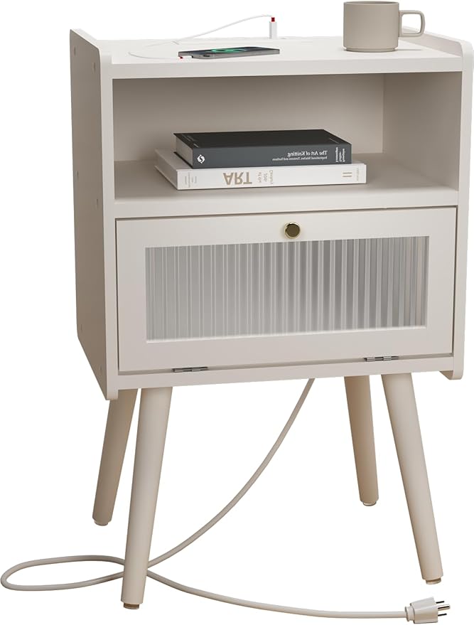 Mid Century Modern Nightstand by SOOWERY
