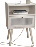 Mid Century Modern Nightstand by SOOWERY