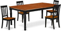 East West Furniture DOAN5-BCH-W 5 Piece Dining Table Set by EastWestFurniture