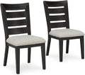 Signature Design by Ashley Galliden Urban Armless Upholstered Dining Chair by SignatureDesignbyAshley