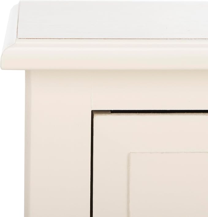 Safavieh American Homes Collection Michaela Side Table, Distressed White - Image 9