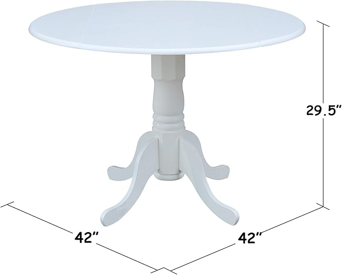 IC International Concepts, Solid Real Wood, Sturdy Parawood - Image 3