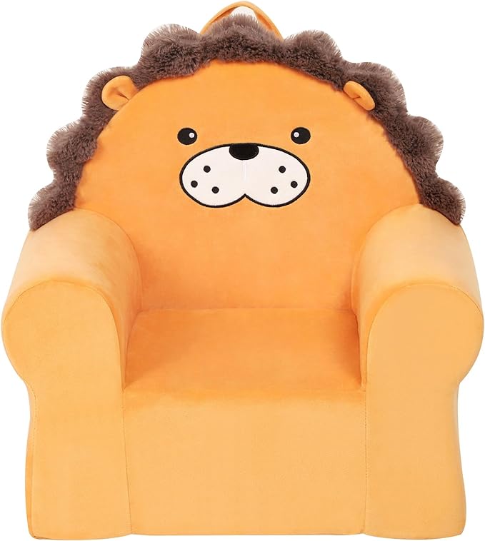 Cuddly Toddler First Chair, Premium Character Chair, Little Lion, 18 Month up by MOMCAYWEX