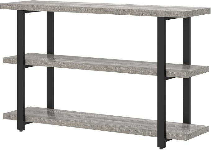 FOLUBAN Sofa Table, Wood Entryway Table - Image 9