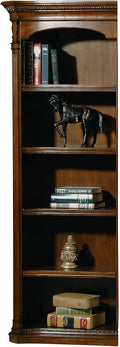 Hekman Old World Walnut Burl Executive Left Bookcase by Hekman