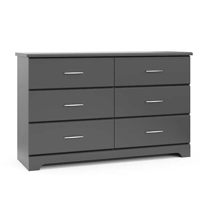 Storkcraft Brookside 6-Drawer Dresser – GREENGUARD Gold Certified, Nursery & by Storkcraft