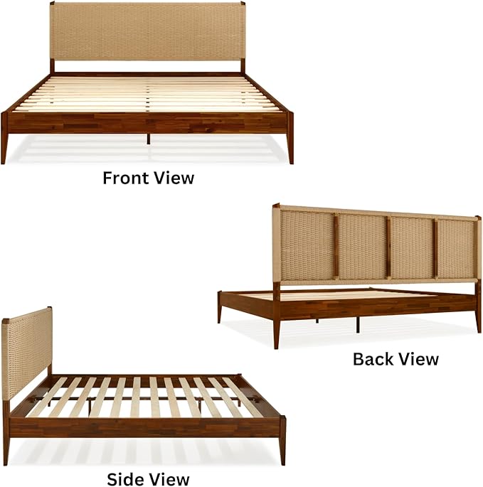 Bme Selina King Bed Frame and Headboard - Image 3