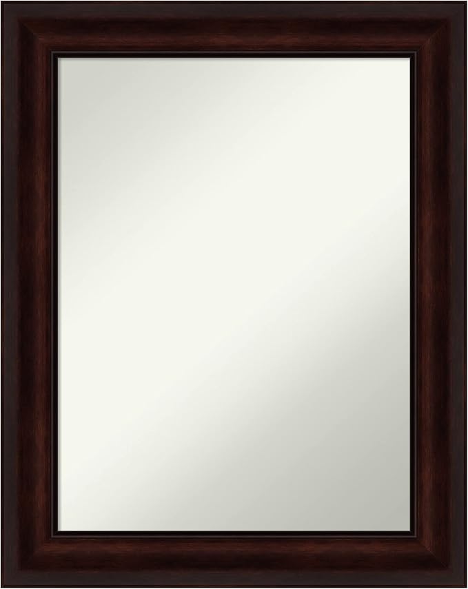 Amanti Art Silver Bathroom Mirror by AmantiArt