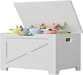 GarveeHome 23.6" Storage Chest, Wooden Storage Bench by GarveeHome