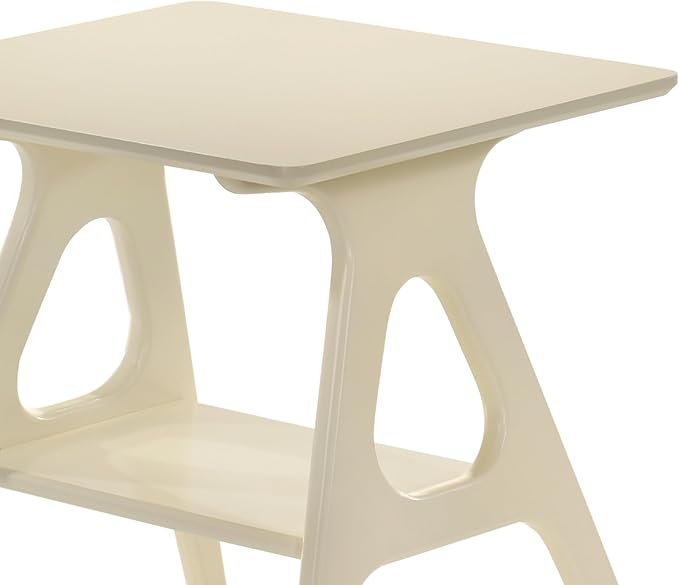 Roundhill Furniture Arona 3-Piece Coffee Table Set, Coffee Table and Two End - Image 12