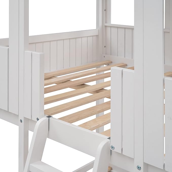 Ball & Cast Full Over Full Size Playhouse Bunk Bed - Image 6