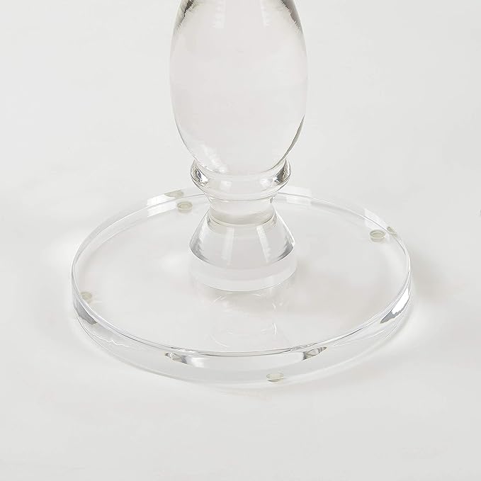 LIKENOW Acrylic End Table, Acrylic Side Table, Modern Nightstand - Image 6
